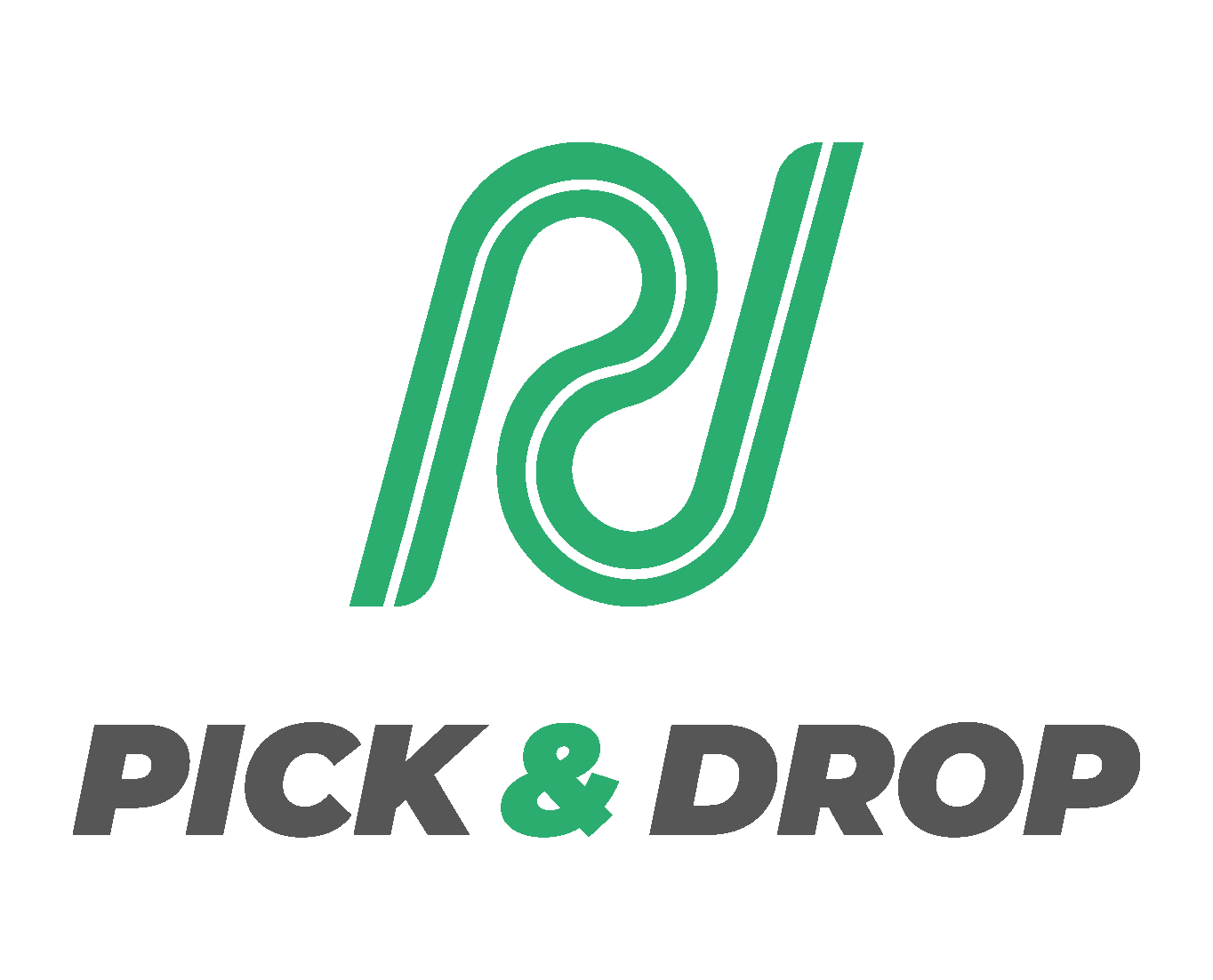 Pick & Drop courier logo